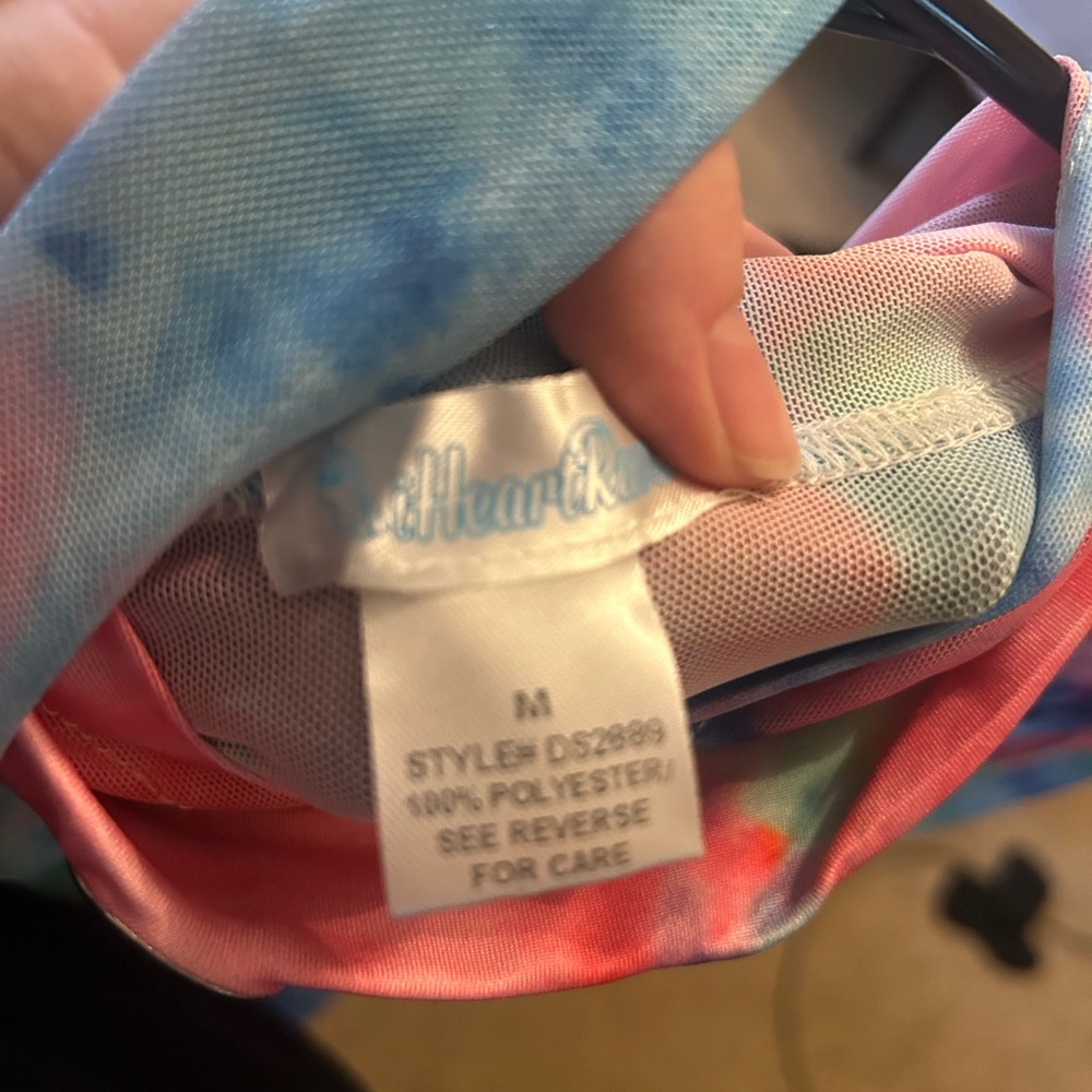 IHeartRaves Hooded Tye Dye long sleeve shirt - Picture 5 of 5